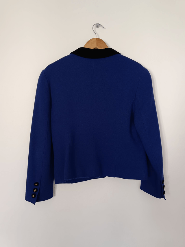 Veste courte en laine 80's