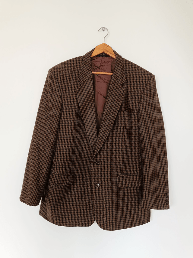 Veste pied de poule 80's 
