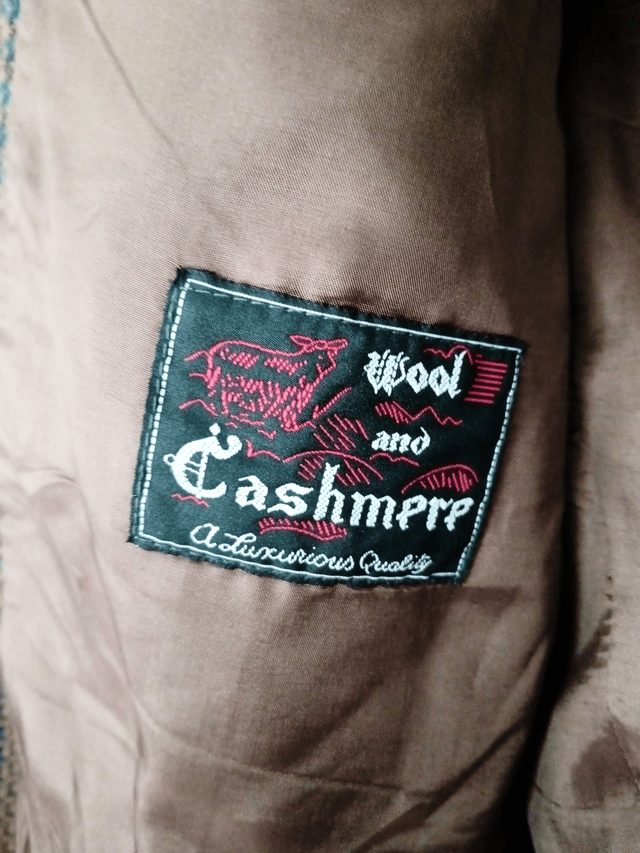 Veste pied de poule 80's 